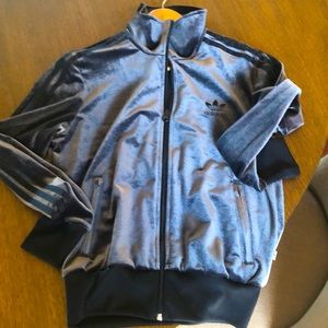 Adidas velvet jacket